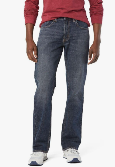 Levi Strauss Signature Gold Men's Relaxed Fit Flex Jeans