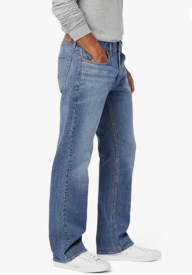 Levi Strauss Signature Gold Men's Relaxed Fit Flex Jeans