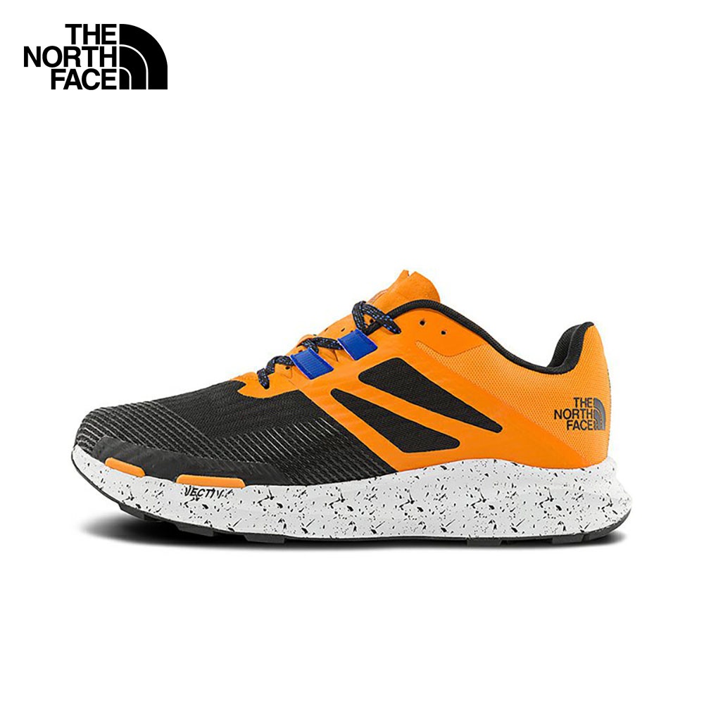 The North Face Men&#039;s Vectiv Eminus Trail Running Shoes - TNF Cone Orange / TNF Black