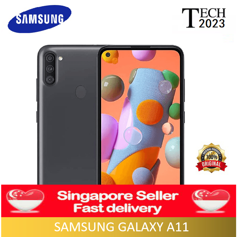 [Brand new and Sealed] Authentic Samsung Galaxy A11 2GB Ram 32GB Rom | Android 10 | 1month  Seller Warranty